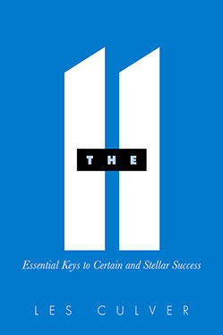 The Eleven: Essential Keys to Certain and Stellar Success. Book cover.